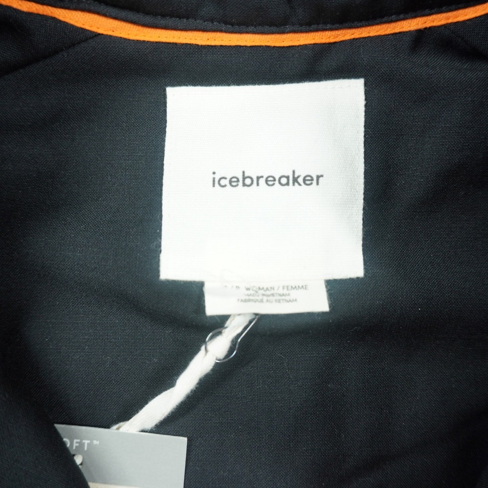 Icebreaker MerinoLoft Vest Women's Small Black Jet Heather NEW Gorpcore Athletic - Picture 7 of 16